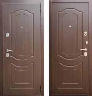 Фото модели двери Zetta комфорт 3 Б1 орех темный