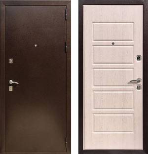 Фото модели двери Zetta Экстра 2, Цвет "Дуб выбеленный"